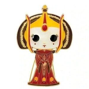 Funko pop Star Wars queen amidala enamel pin NIB